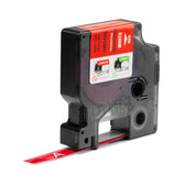 Labeltape Dymo Rhino industrieel vinyl 12mm rood - afbeelding 2