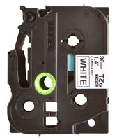Labeltape Brother Ptouch TZe261 36mm wit - afbeelding 2