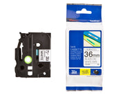 Labeltape Brother Ptouch TZe261 36mm wit - afbeelding 3