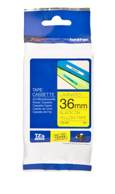 Labeltape Brother Ptouch TZe661 36mm geel