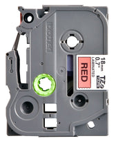 Labeltape Brother Ptouch TZe441 18mm rood - afbeelding 2
