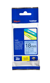 Labeltape Brother Ptouch TZe541 18mm blauw