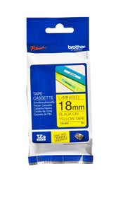 Labeltape Brother Ptouch TZe641 18mm geel