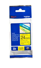 Labeltape Brother Ptouch TZe651 24mm geel