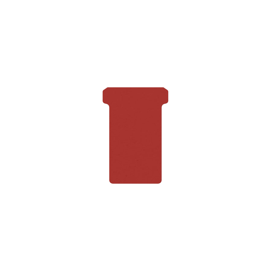 T-kaart Djois formaat 2 48mm rood 100st