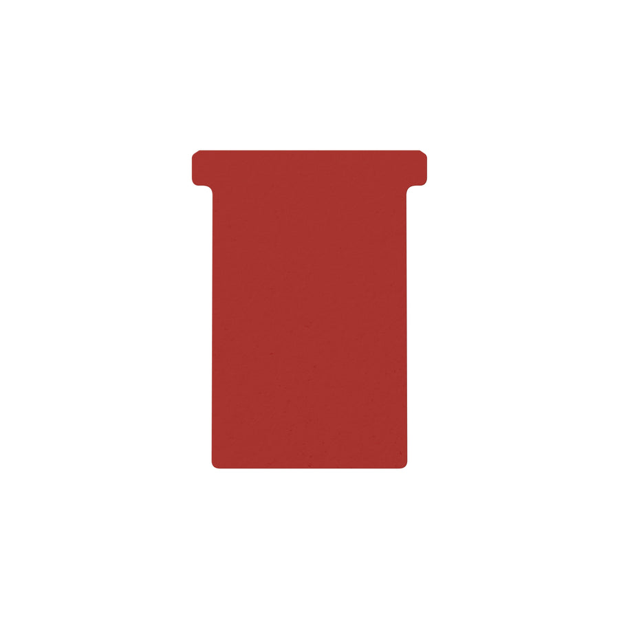 T-kaart Djois formaat 3 77mm rood 100st