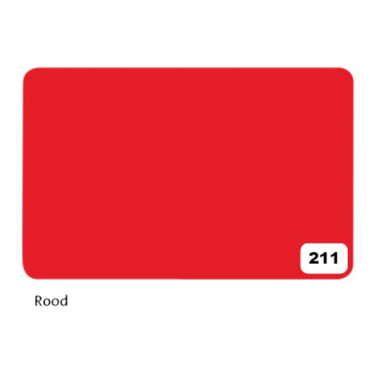 Carton de vitrine rouge fluo 400g/m² 680x480mm mat – sans bois