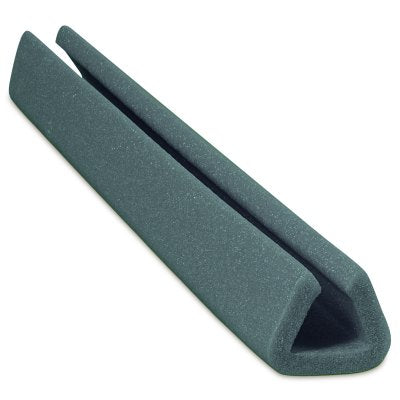 Schuimprofiel U-60 blauw recycled polyethylene 2000