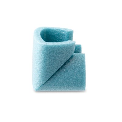 Schuimprofiel U-60 blauw gerecycleerde polyethylene 7000