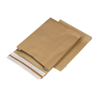 Papieren zak Do Good Bag Gerecycled kraftliner Onbedrukt bruin 135 g/m² 250x350