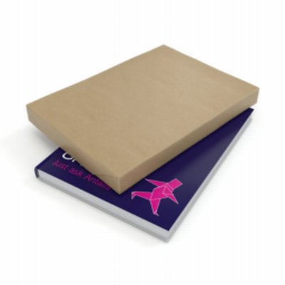 Gestreept kraft papier bruin 70 g/m² 1200mm x 280m