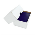 Boîte d'expédition 305 x 215 x 50 mm 450g/m2 FEFCO n/a couvercle Carton blanc paquet de 25 pièces