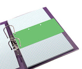 Scheidingsstrook Oxford duo 240x105mm groen 60st - afbeelding 2