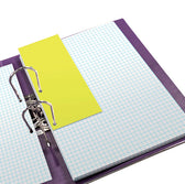 Scheidingsstrook Oxford duo 240x105mm geel 60st - afbeelding 3