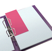 Scheidingsstrook Oxford duo 240x105mm roze 60st - afbeelding 3
