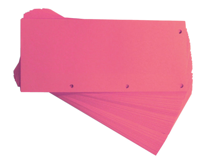 Scheidingsstrook Oxford duo 240x105mm roze 60st