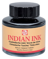 Oost Indische inkt Talens 30ml zwart