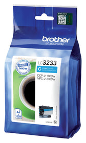 Inktcartridge Brother LC-3233C blauw
