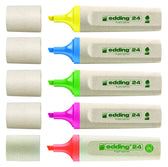 Markeerstift edding 24 Eco 2-5mm roze - afbeelding 2