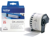 Etiket Brother DK22223 doorlopend 50mm 30m wit
