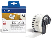 Etiket Brother DK22225 doorlopend 38mm 30m wit