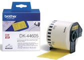 Etiket Brother DK44605 doorlopend 62mm 30m geel