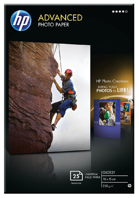 Fotopapier HP Q8691A 10cmx15cm 250gr glans
