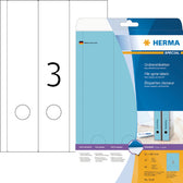 Rugetiket HERMA 5090 smal 38x192mm zelfklevend wit - afbeelding 3