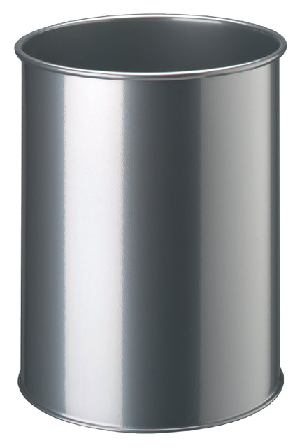 Papierbak Durable 3301 23 15 liter rond zilver