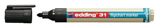 Viltstift edding 31 Eco flipover rond 1.5-3mm zw