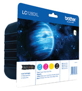 Inktcartridge Brother LC-1280XLVALBP zw +3kleuren