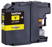 Inktcartridge Brother LC-123Y geel - afbeelding 2