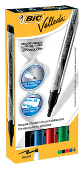 Whiteboardmarker Bic liquid rond M assorti