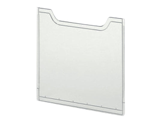 Afdekplaat Exacompta folderhouder A4 stnd hglas