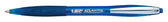 Balpen Bic Atlantis soft clic M blauw