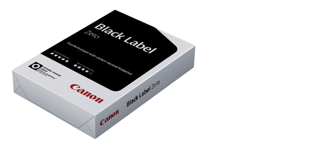 Kopieerpapier Black Label Zero A4 80gr wit
