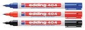 Viltstift eddING 404 rond 0.75mm blauw - afbeelding 2