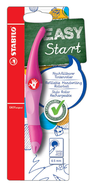 Rollerpen STABILO Easyoriginal rechts M lroze/roze