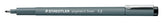 Fineliner Staedtler pigment 308 1.2mm zwart