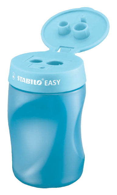 Puntenslijper STABILO Easy 4502 rechts blauw