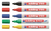 Paintmarker edding 750 oliebasis 2-4mm blauw - afbeelding 2