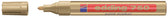 Paintmarker edding 750 oliebasis 2-4mm goud