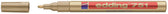 Paintmarker edding 751 oliebasis 1-2mm goud
