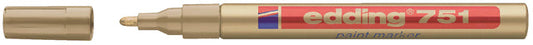 Paintmarker edding 751 oliebasis 1-2mm goud