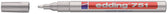 Paintmarker edding 751 oliebasis 1-2mm zilver bls - afbeelding 2