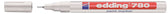 Paintmarker edding 780 oliebasis 0.8mm wit bls - afbeelding 2