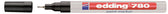 Paintmarker edding 780 oliebasis 0.8mm zwart