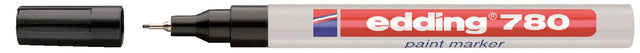 Paintmarker edding 780 oliebasis 0.8mm zwart