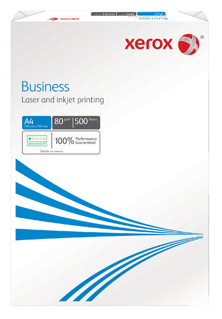 Kopieerpapier Xerox Business A4 80gr wit