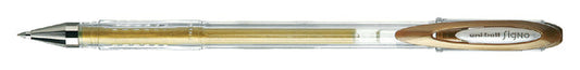 Rollerpen Uni-ball Signo M metallic goud